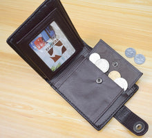 Load image into Gallery viewer, men wallet made of leather genuine purse