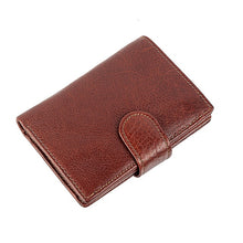 Load image into Gallery viewer, Men Short Wallet Genuine Leather