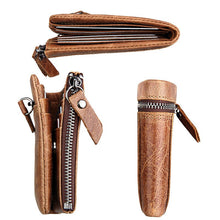 Load image into Gallery viewer, Genuine Leather Men Wallet
