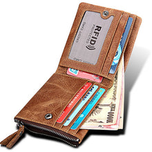 Load image into Gallery viewer, Genuine Leather Men Wallet