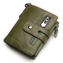 Load image into Gallery viewer, Genuine Cow Leather Wallet Men
