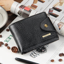 Load image into Gallery viewer, Small wallet men multifunction purse
