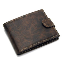 Load image into Gallery viewer, Fashion Hasp Short Men Wallet Vintage

