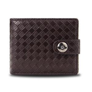 men wallet made of leather genuine purse