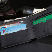 Load image into Gallery viewer, High Quality Men Small Thin Soft Leather Wallet
