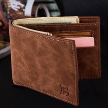 Load image into Gallery viewer, High Quality Men Small Thin Soft Leather Wallet
